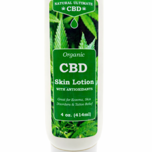 Organic CBD skin lotion with antioxidants – Natural Ultimate CBD